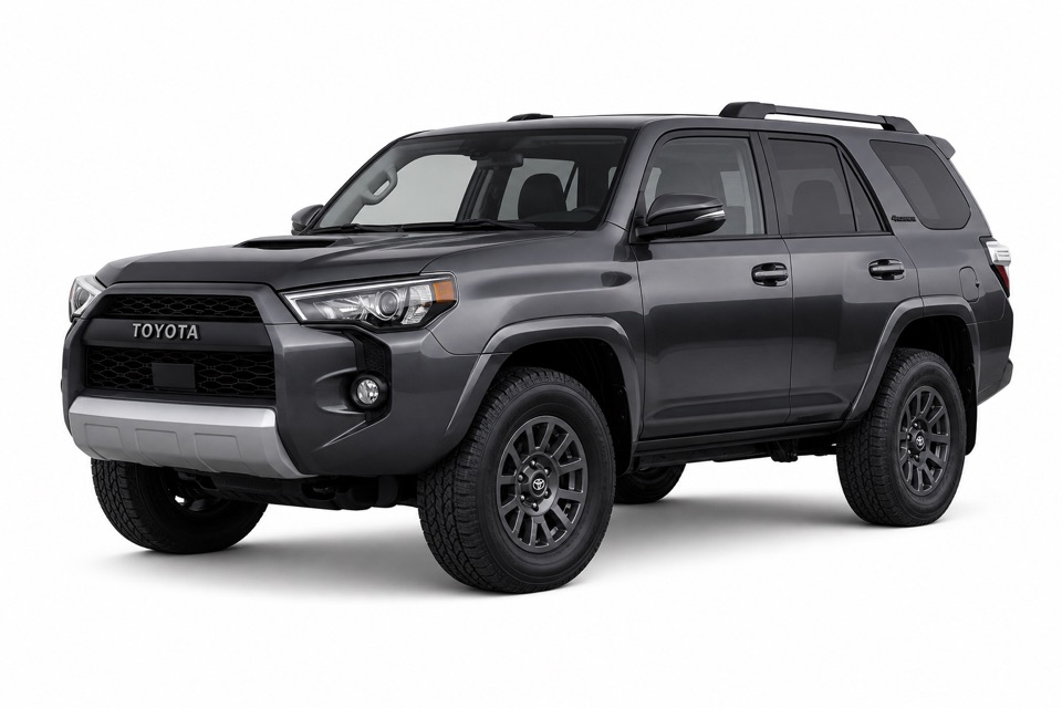 Lifted SUV prepared for larger tire and wheel changes